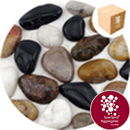 Chinese Pebbles - Polished Mixed Colour